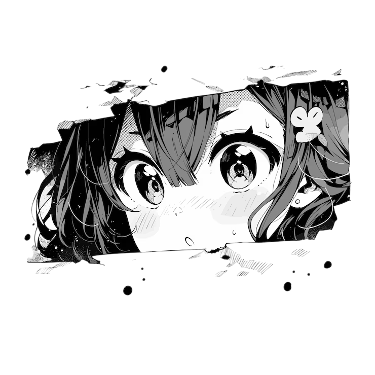 Ilustrasi Anime Sedang Hike